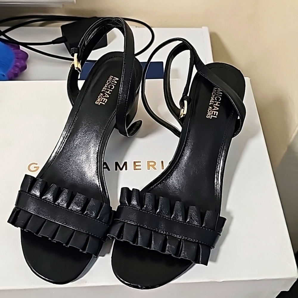 Black sandal,